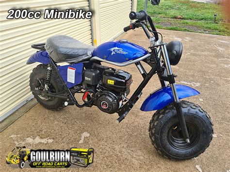 200cc Minibike - Goulburn Off Road Carts