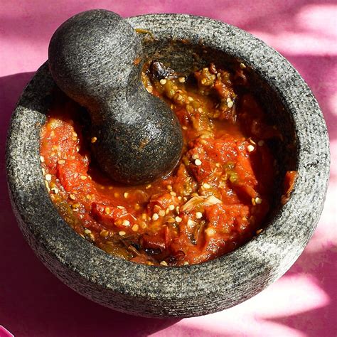 Salsa de Molcajete Recipe | Bon Appétit