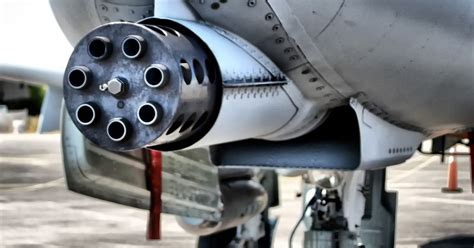 Watch how the A-10 Warthog's seven-barrel autocannon works - Americas Military Entertainment Brand