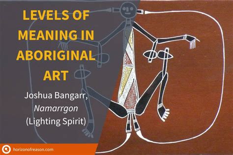 The Meaning of Aboriginal Art: Namarrgon by Joshua Bangarr