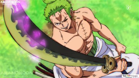 One Piece - Roronoa Zoro With Enma Sword 2K wallpaper download