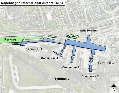 CPH - Copenhagen - Airport Terminal Maps