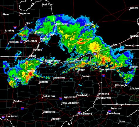 Interactive Hail Maps - Hail Map for Warren, OH