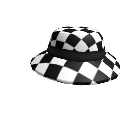 (12) Checker Trendy Hat - Roblox | Trendy hat, Roblox accessories, Black hair roblox