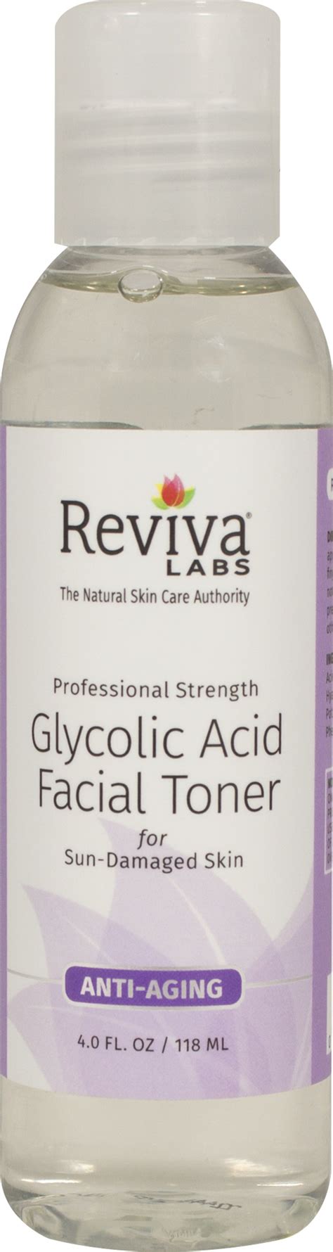 Reviva® Labs Glycolic Acid Facial Toner 4 Liquid | Puritan's Pride