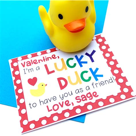 Lucky Duck Valentine - Sarah Chesworth