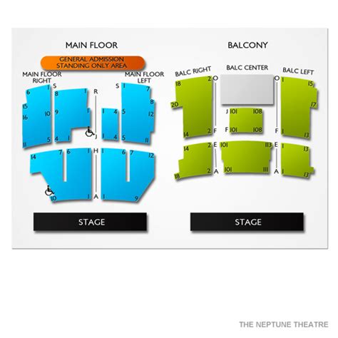 Neptune Theater Seating Chart | wordacross.net