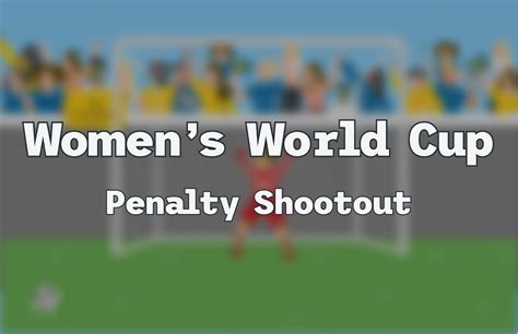 Women's World Cup - Penalty Shootout Game | Figma Community