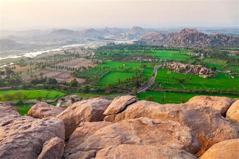 Premium Photo | Hampi vijayanagara empire monuments india