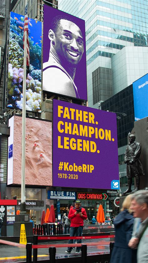 Kobe Bryant —OOH 30 Creative Tributes - OOH TODAY