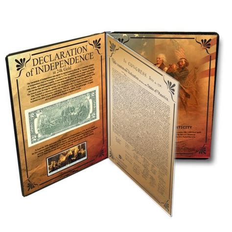 Declaration of Independence Commemorative Set