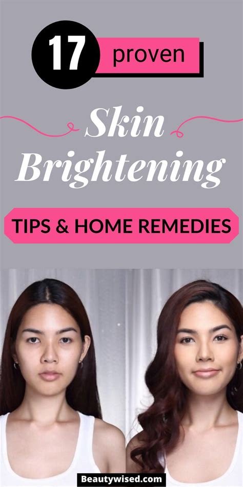 Pin on skin brightening tips & DIY remedies