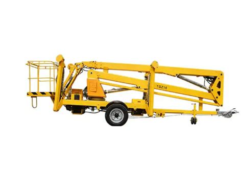 Trailer boom lift for building decoration - Suzhou East Machinery Co., Ltd.