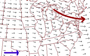 Wind Direction Map ~ AFP CV