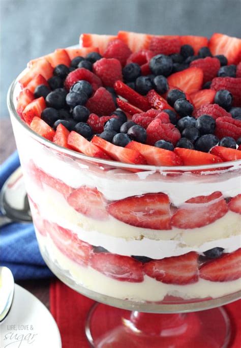 Easy Triple Berry Trifle Recipe | Life, Love and Sugar