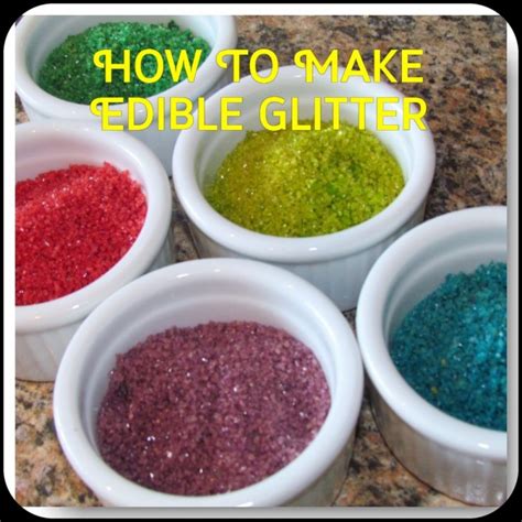 How To Make Edible Glitter | PartySuppliesNow.com.au