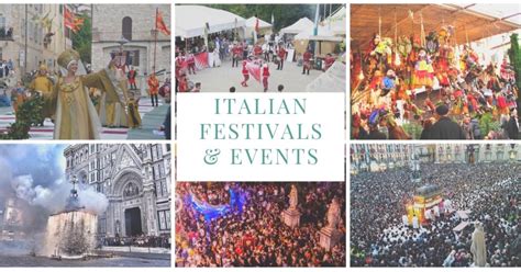 11 Italian Festivals & Events You Won’t Want to Miss - Italy We Love You