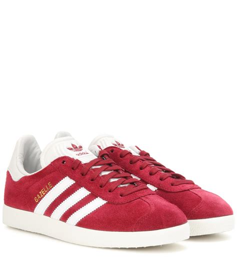 Lyst - adidas Originals Gazelle Og Suede Sneakers in Red