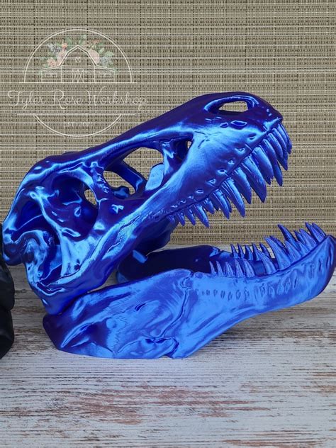 Trex Skull 3d Printed Dinosaur Head Dinosaur Décor - Etsy