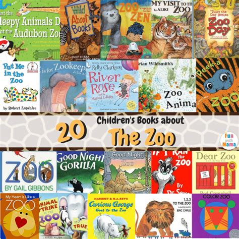 20 Zoo Books for Kids - Fun with Mama