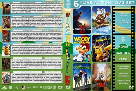 Live Action Cartoon Collection R1 Custom DVD Cover - DVDcover.Com