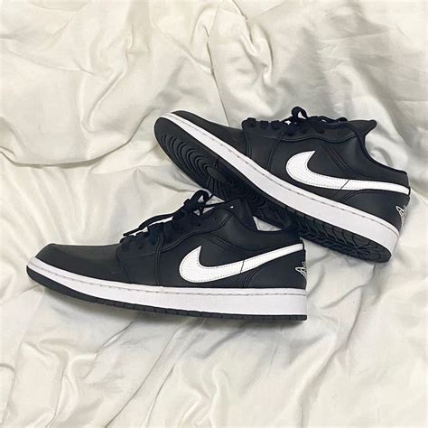 Nike Air Jordan 1 Low Black White Womens on Carousell