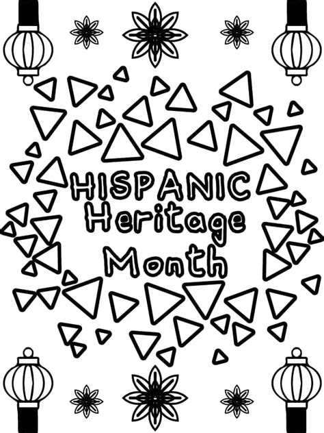 Hispanic Heritage Month - Sheet 11 coloring page - Download, Print or ...