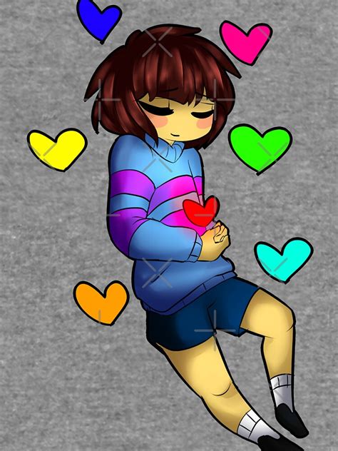 "Undertale - Human/Frisk" Lightweight Hoodie by kieyRevange | Redbubble