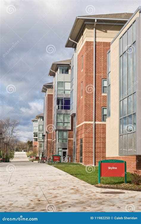 College Architecture stock photo. Image of windows, clouds - 11982250