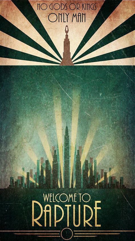 Download Bioshock Art Deco Phone Wallpaper | Wallpapers.com