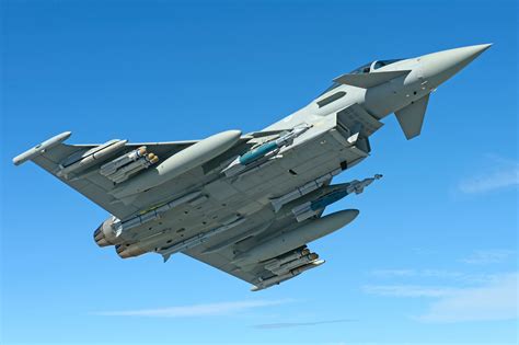 Download Warplane Aircraft Jet Fighter Military Eurofighter Typhoon 4k Ultra HD Wallpaper