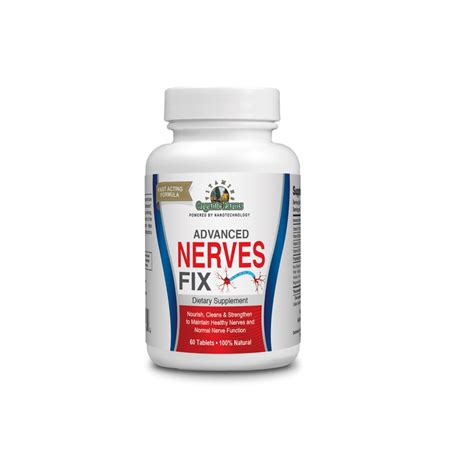 Nerves Fix - 60 Tablets - Nervous System - 100% Natural Dietary Supplement - Walmart.com