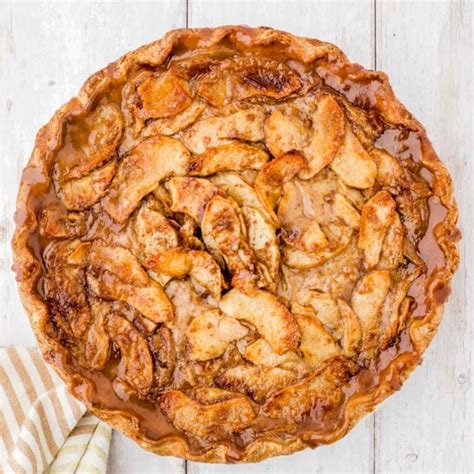 Single Crust German Apple Pie Recipe with Heavy Cream - Restless Chipotle