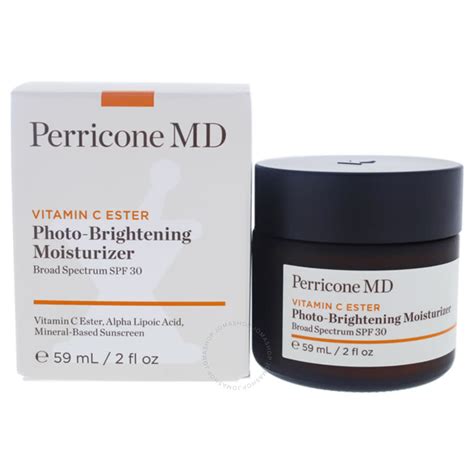 Perricone Md Vitamin C Ester Photo-Brightening Moisturizer SPF 30 by Perricone MD for Unisex - 2 ...