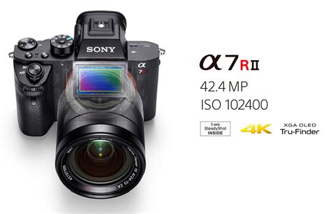 Sony Announces a7rII FF 42mp Mirrorless Camera