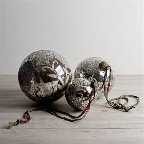 large silver baubles by love it want it buy it | notonthehighstreet.com