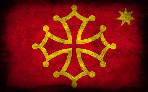 Occitania Grunge Flag by Elthalen on DeviantArt