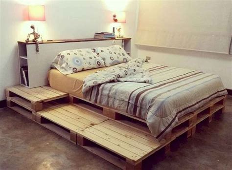 50 Creative Recycled DIY Projects Pallet Beds Design Ideas in 2020 | Diy pallet bed, Pallet bed ...