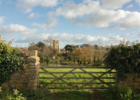 Free stock photo of church, field, gate