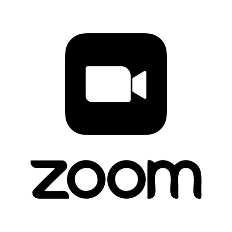 Zoom logo black and white transparent PNG 24983668 PNG