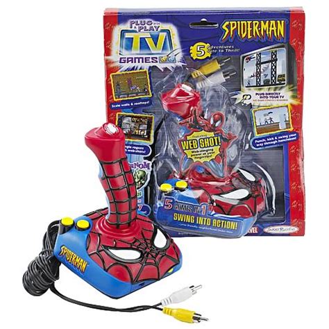 Spiderman Plug & Play 5-in-1 TV Game - Entertainment Earth