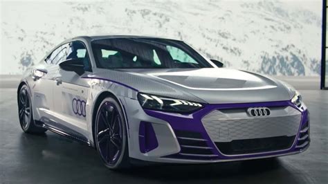 Audi RS E-Tron GT Ice Race Concept Teased Ahead Of May 28 Debut