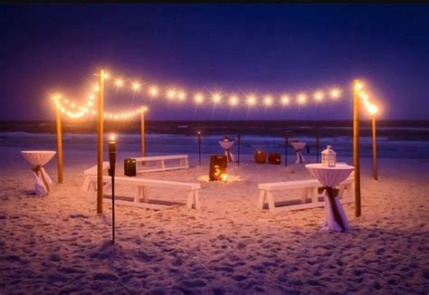 Bonfire reception on the beach | Beach bonfire ideas, Beach bonfire ...