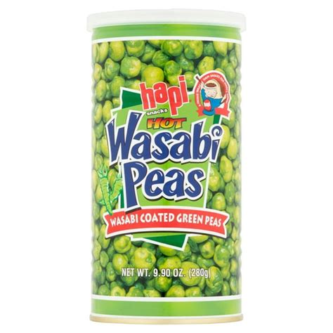 Hapi Snacks Wasabi Peas, Hot, 9.9 Oz - Walmart.com - Walmart.com