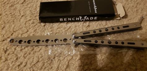 BENCHMADE BALISONG/BUTTERFLY KNIFE TRAINER. for Sale - Fleetwoodmac.net