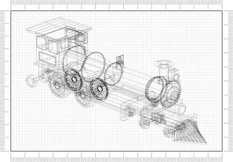 110+ Vintage Train Blueprint Stock Photos, Pictures & Royalty-Free Images - iStock