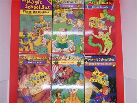 The Magic School Bus Vhs Lot