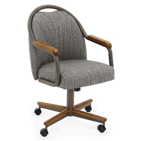 Chromcraft Zip Ship C188-845 Swivel Tilt Caster Chairs - Dinette Online