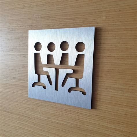 Conference room/ door sign/ office sign/ restaurant sign/ aluminium sign/ outdoor sign/ library ...