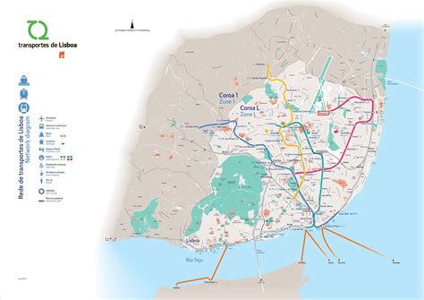 Map of Lisbon airport: airport terminals and airport gates of Lisbon